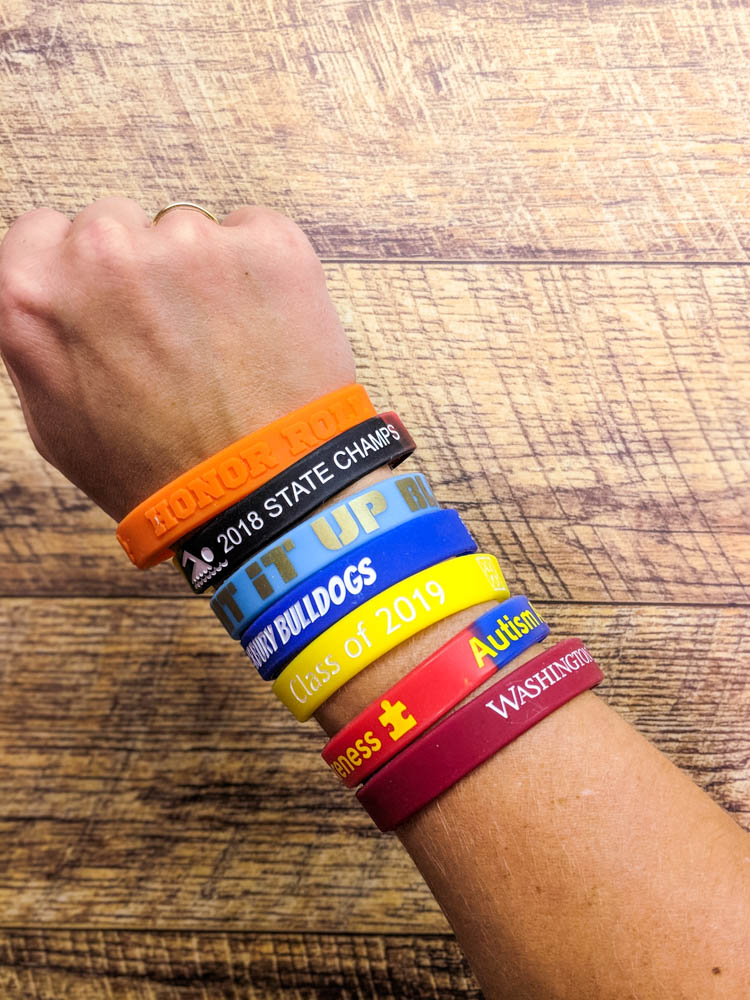 Colored wristbands shop