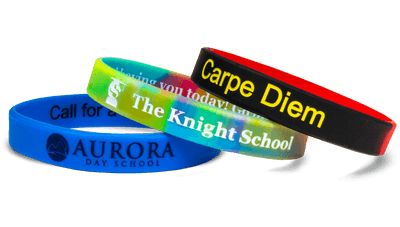 The Classic Rubber Wristband - Completely Customizable!
