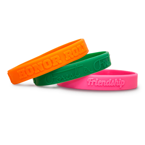 Silicone Bracelets & Custom Bracelets, Fast Shipping