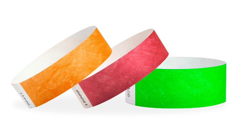 Tyvek Wristbands | Paper Wristbands 